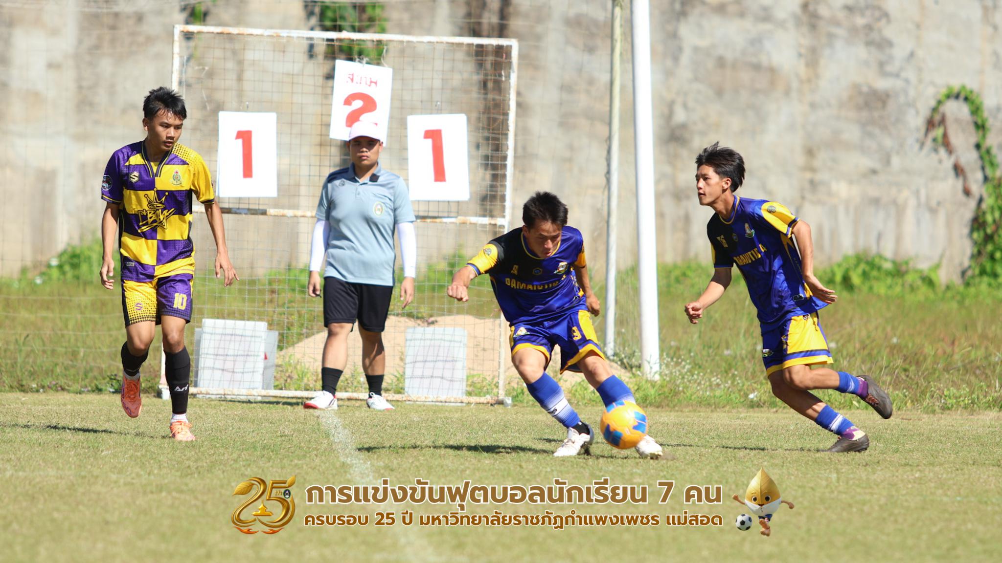 224. กิจกรรมการแข่งขันฟุตบอลนักเรียน รอบ 8 ทีม